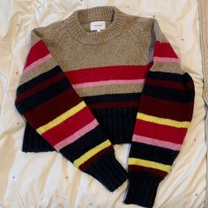 Current/Elliot Cropped Wool Sweater